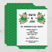 St. Patrick's Day-feest Kaart (Voorkant / Achterkant)