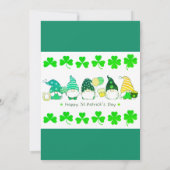 St. Patrick's Day feest uitnodiging (Achterkant)