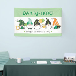 St. Patrick's Day-feestbanner Spandoek