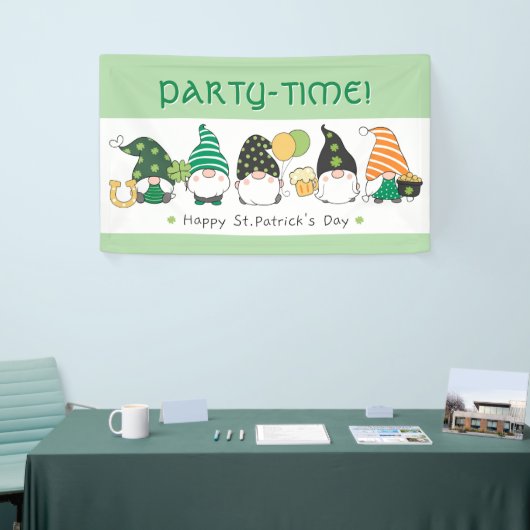 St. Patrick's Day-feestbanner Spandoek (Beurs)