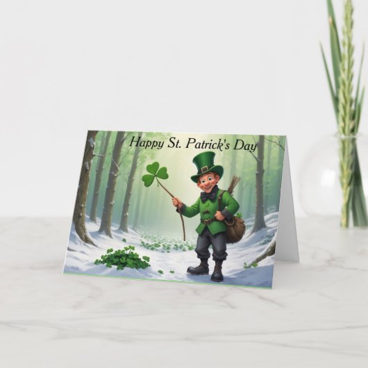 St. Patrick's Day  Feestdagen Kaart (Voorkant)