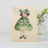 St. Patrick's Day Feestdagenkaart (Staand voorkant)