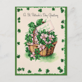 St. Patrick's Day Feestdagenkaart