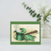 St. Patrick's Day Feestdagenkaart (Staand voorkant)