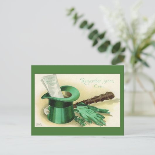 St. Patrick's Day Feestdagenkaart (Staand voorkant)