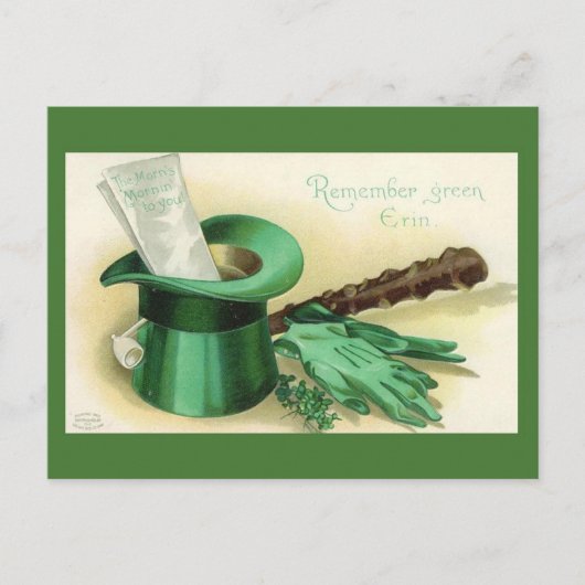 St. Patrick's Day Feestdagenkaart (Voorkant)