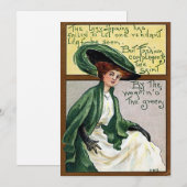  St. Patrick's Day Feestdagenkaart (Voorkant / Achterkant)