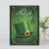 St Patrick's Day Feestdagenkaart (Staand voorkant)