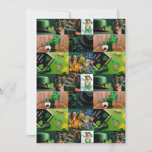 St. Patrick's Day FEESTPARTY Kaart (Voorkant)