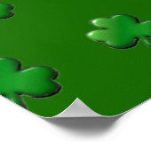 St. Patrick's Day-feestposter Poster (Hoek)