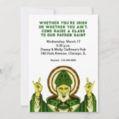 St. Patrick's Day-feestuitnodiging Kaart (Voorkant)