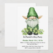St. Patrick's Day-feestuitnodiging Kaart (Voorkant / Achterkant)