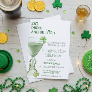 St. Patrick's Day Feestvieringsparty Volwassenen C Kaart