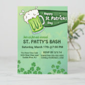 St Patricks day First Birthday green Gold (Staand voorkant)