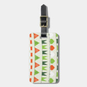 st patricks day flag bagagelabel (Voorkant verticaal)