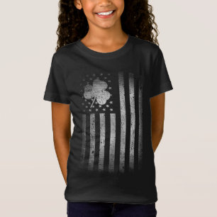 St. Patricks Day Flag - Iers-Amerikaanse sha T-shirt