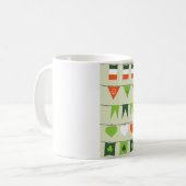 st patricks day flag koffiemok (Voorkant links)
