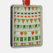st patricks day flag metalen ornament (Rechts)