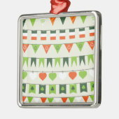 st patricks day flag metalen ornament (Links)