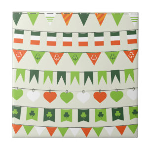 st patricks day flag tegeltje