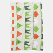 st patricks day flag theedoek (Verticaal)