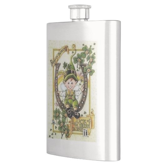St. Patrick's Day Flask Flacon (Links)