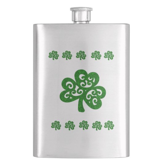 St. Patrick's Day Flask Flacon (Voorkant)