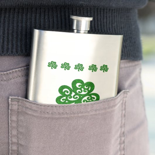 St. Patrick's Day Flask Flacon (Voorbeeld)