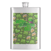 St. Patrick's Day Flask Flacon (Voorkant)