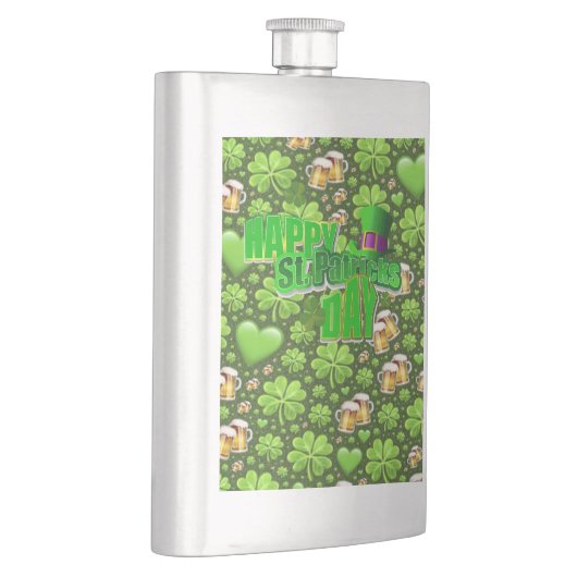 St. Patrick's Day Flask Flacon (Rechts)