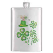 St. Patrick's Day Flask Flacon (Voorkant)