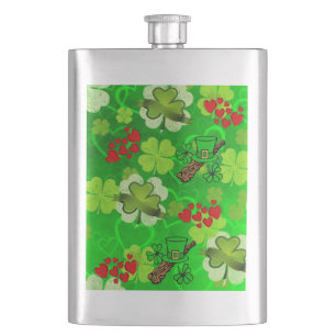 St. Patrick's Day Flask Flacon