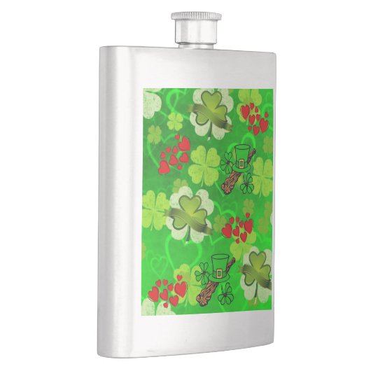 St. Patrick's Day Flask Flacon (Rechts)