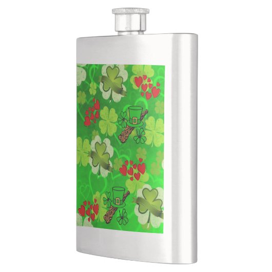 St. Patrick's Day Flask Flacon (Links)