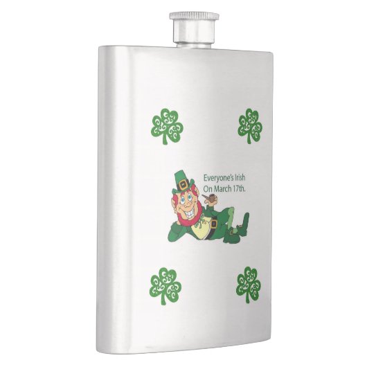 St. Patrick's Day Flask Flacon (Rechts)