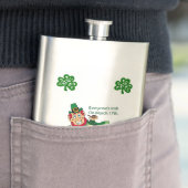 St. Patrick's Day Flask Flacon (Voorbeeld)