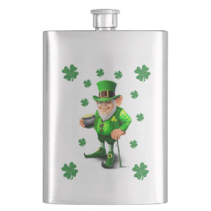 St. Patrick's Day Flask Flacon