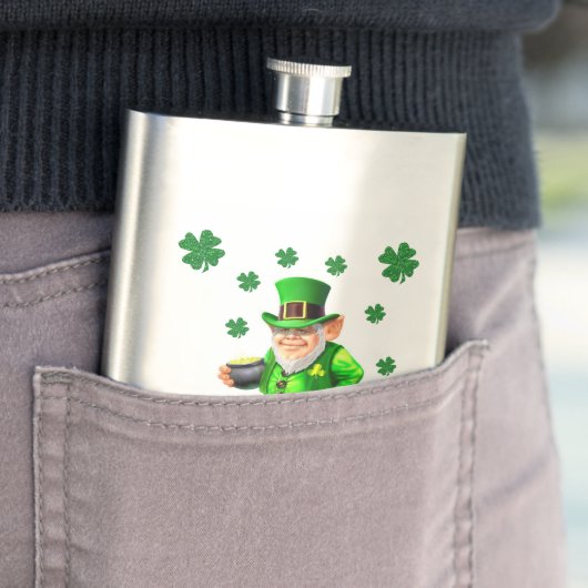 St. Patrick's Day Flask Flacon (Voorbeeld)