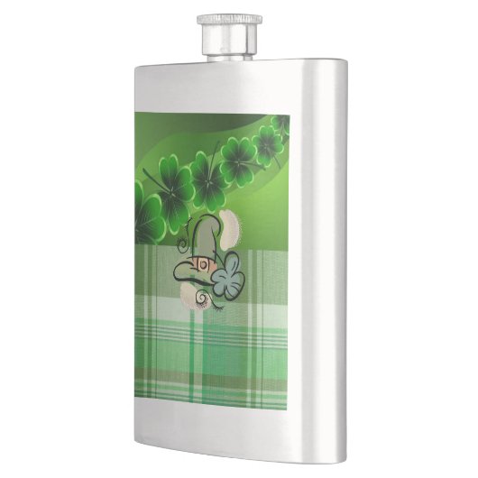 St. Patrick's Day Flask Flacon (Links)