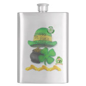 St. Patrick's Day Flask Flacon (Voorkant)