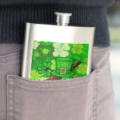 St. Patrick's Day Flask Flacon (Voorbeeld)