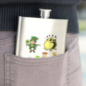St. Patrick's Day Flask Flacon (Voorbeeld)