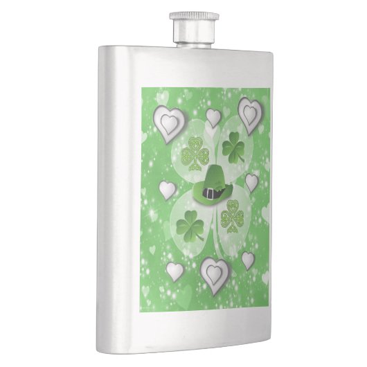 St. Patrick's Day Flask Flacon (Rechts)
