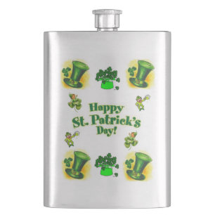 St. Patrick's Day Flask Flacon