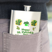 St. Patrick's Day Flask Flacon (Voorbeeld)