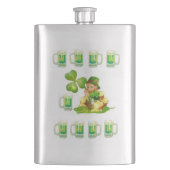 St. Patrick's Day Flask Flacon (Voorkant)