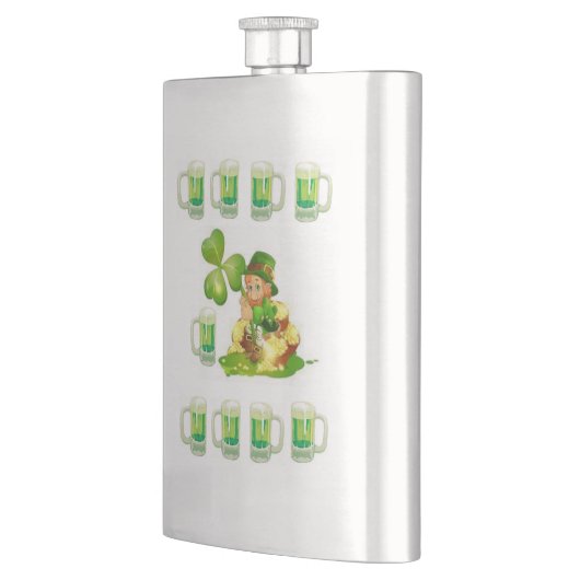 St. Patrick's Day Flask Flacon (Links)