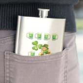 St. Patrick's Day Flask Flacon (Voorbeeld)