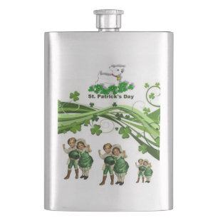 St. Patrick's Day Flask Flacon