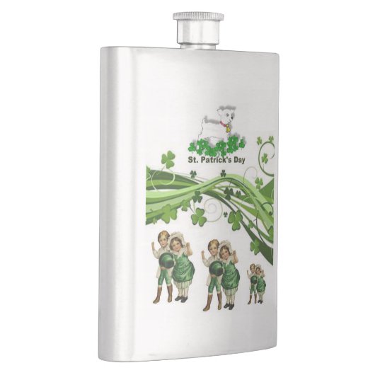 St. Patrick's Day Flask Flacon (Rechts)